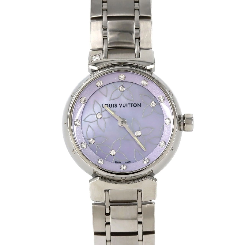 Louis Vuitton Tambour･12P Q1210 SS Quartz - Hàng hiệu Authentic 875800