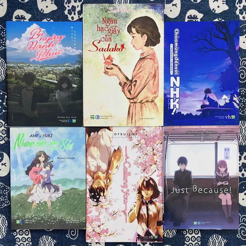 Combo 250k/06 cuốn văn học Nhật khá mới 569997