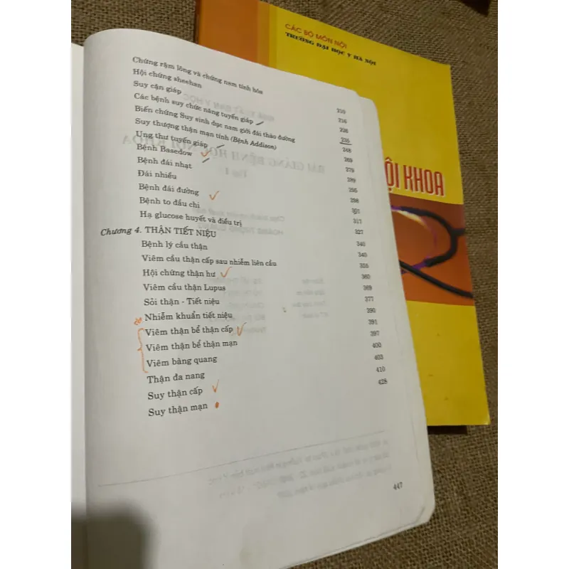 BÀI GIẢNG BỆNH HỌC NỘI KHOA TẬP 1 & 2, SÁCH Y HỌC, KHỔ LỚN 569788