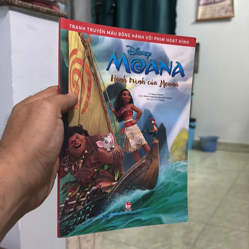Hành trình của Moana - truyện tranh màu đồng hành với phim hoạt hình 572704