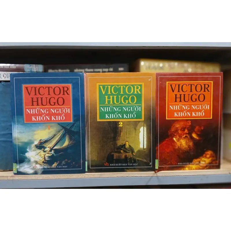 NHỮNG NGƯỜI KHỐN KHỔ (TRỌN BỘ 3 TẬP BÌA CỨNG) - VICTOR HUGO 1049083