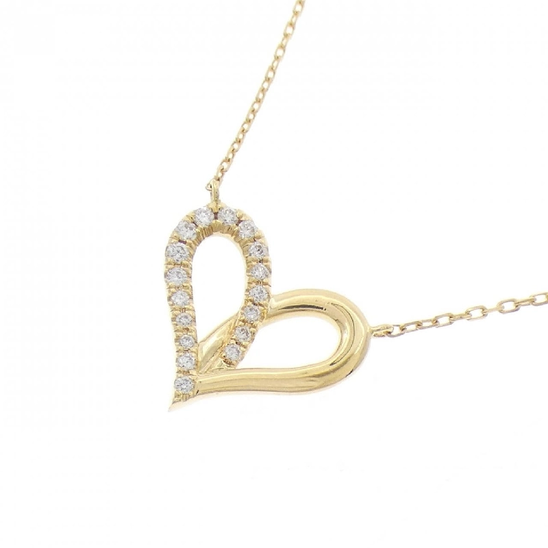 Mặt dây chuyền nửa trái tim Aker Filouge 0.08CT - Hàng hiệu Authentic 842396