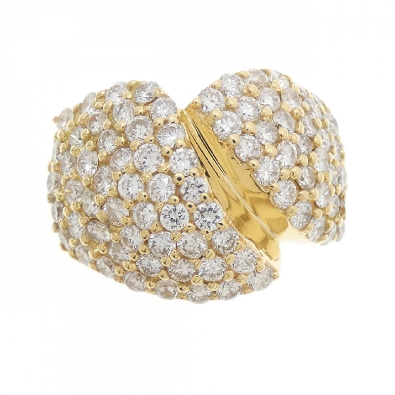 Nhẫn kim cương Pavé K18YG 2.38CT - Hàng hiệu Chính hãng 853328