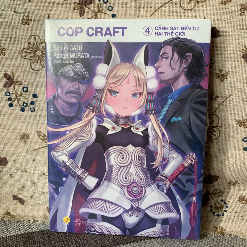 Light Novel Cop Craft Lẻ Tập 3, 4, 5, seal, phụ kiện kèm sách 360710