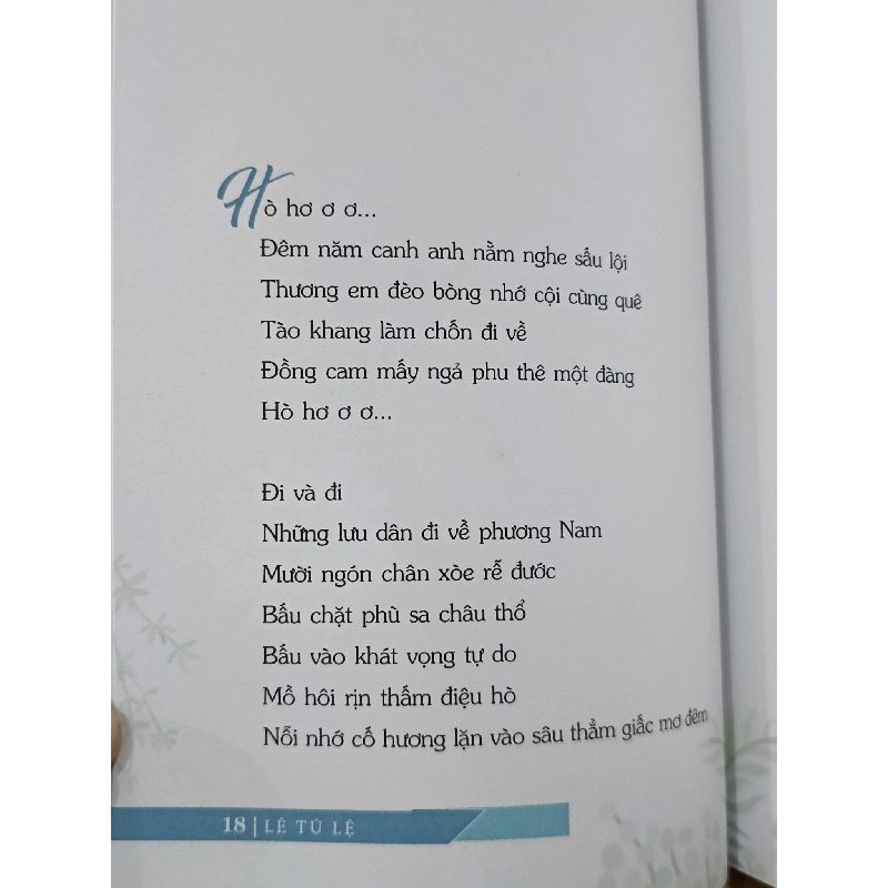 Thành phố khát vọng (trường ca) - Lê Tú Lệ 760611