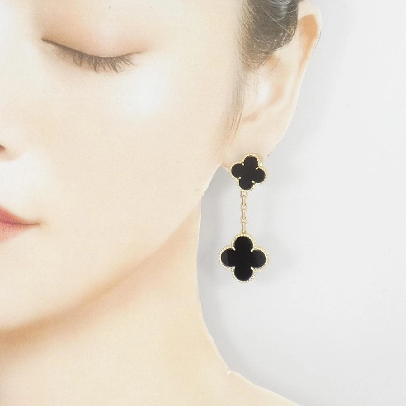 Bông tai Van Cleef & Arpels Magic Alhambra 2 Motif - Hàng hiệu Chính hãng 844484