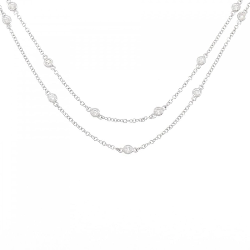 K18WG Dây chuyền kim cương 1.56CT - Hàng hiệu Chính hãng 863493