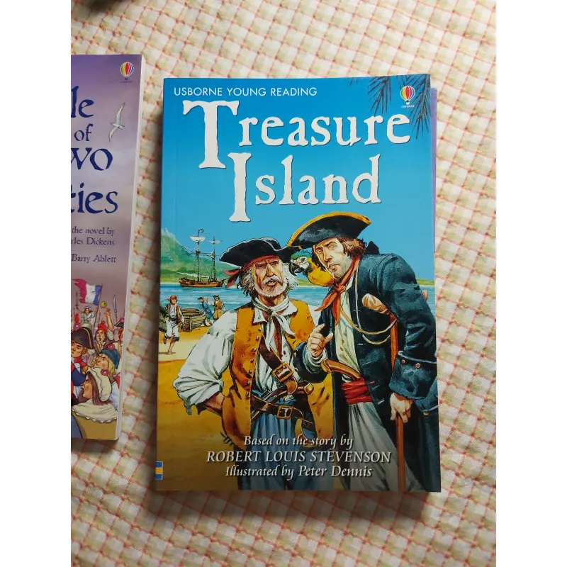 COMBO 4q USBORNE YOUNG READING – WIZARDS · ROBOTS · TREASURE ISLAND · A TALE OF TWO CITIES 751824