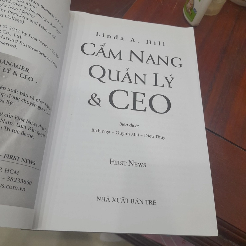 Linda A. Hill - Cẩm nang Quản lý & CEO 362244