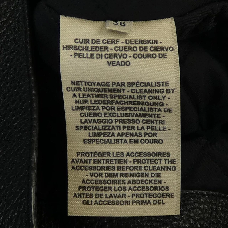 Áo khoác da HERMES 2H1206D0 - Hàng hiệu Chính hãng 633219