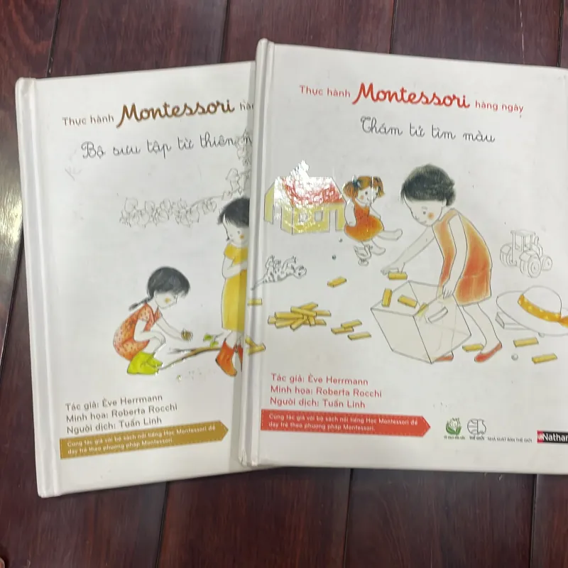 Combo 2 quyển : Thực hành Montessori hàng ngày  1034621