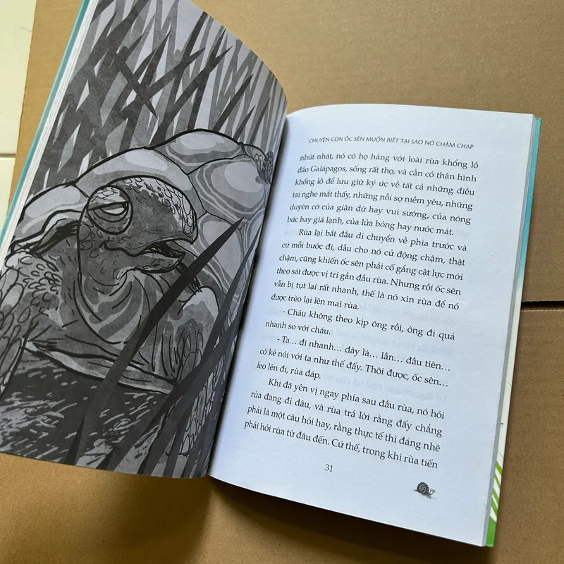 Chuyện con ốc sên muốn biết tại sao nó lại chậm chạp 734309