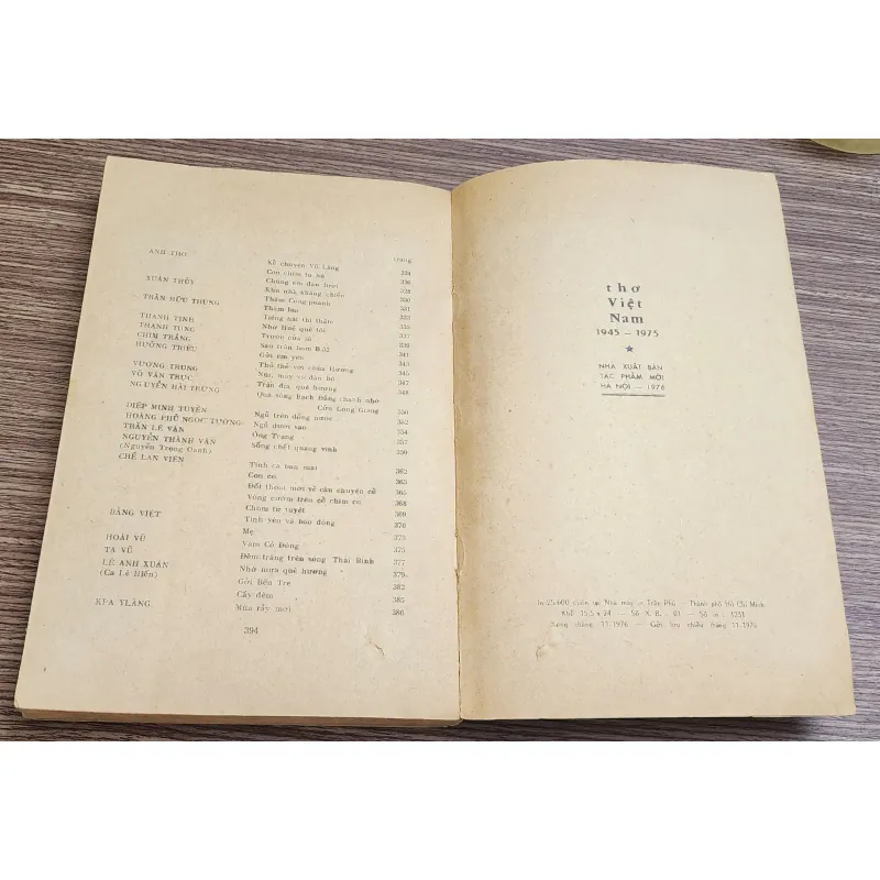 Tuyển thơ Việt Nam 1930-1975 (nhóm tuyển: Tế Hanh, Xuân Diệu, Chế Lan Viên & Trung Thông 763123