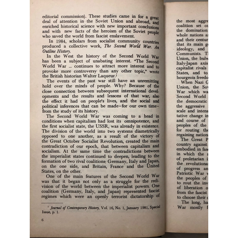 WORLD WAR II: MYTHS AND THE REALITIES, Đệ nhị Thế chiến: Huyền thoại và Sự thật, 1984 457809