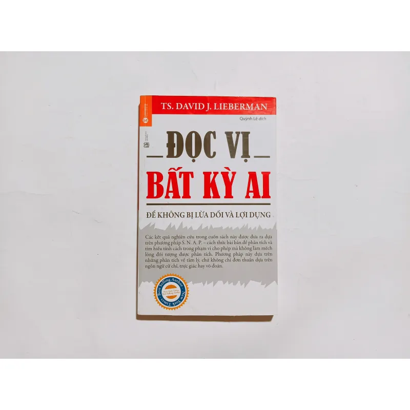 Đọc Vị Bất Kỳ Ai -  David J.Lieberman 995220