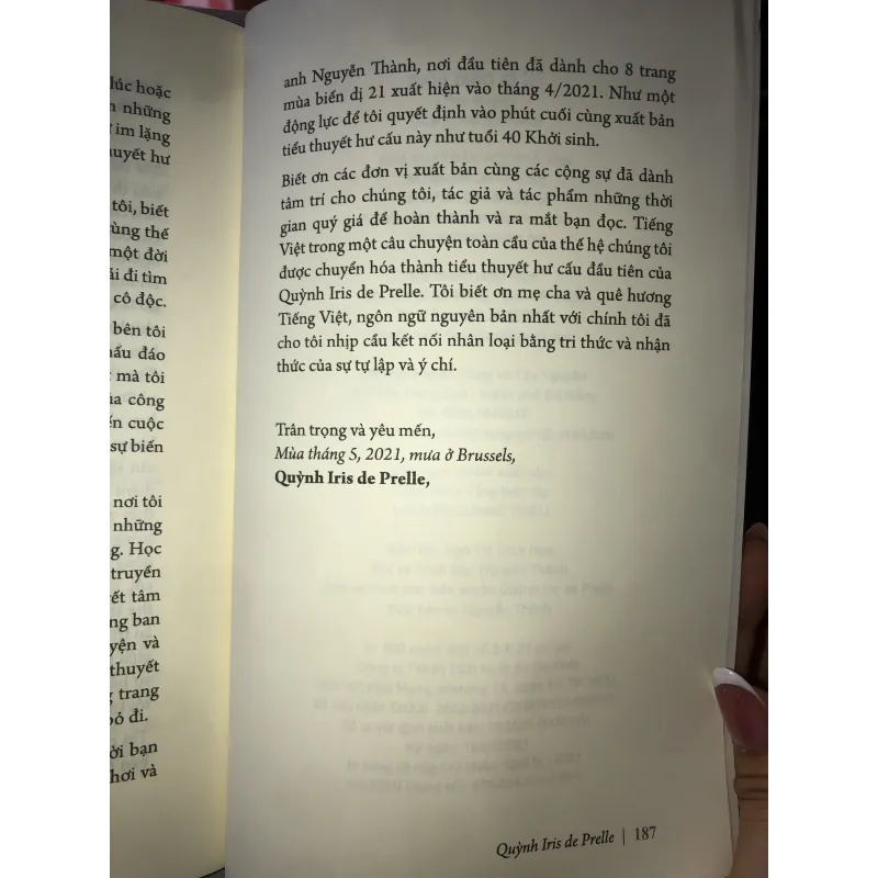 Mùa biến dị 21 - Quỳnh Iris de Prelle 1000975