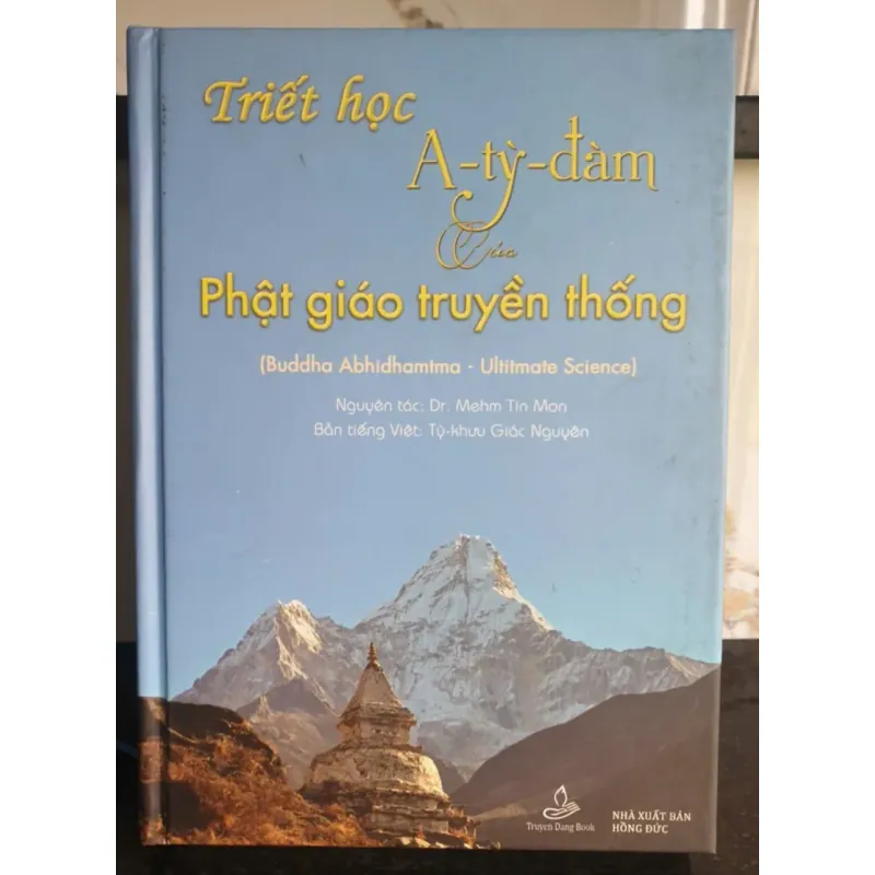 Sách Triết học A-tỳ-đàm của Phật giáo truyền thống - Dr. Mehm Tin Moon mới 90% 642902