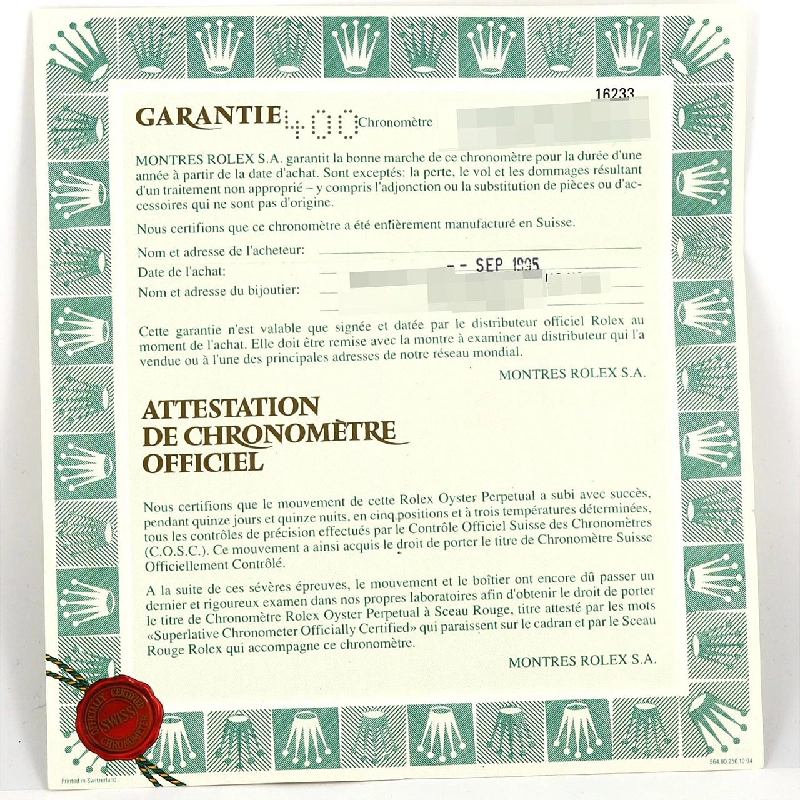 Đồng hồ Rolex Datejust 16233 SSxYG tự động S - Hàng hiệu chính hãng 881721