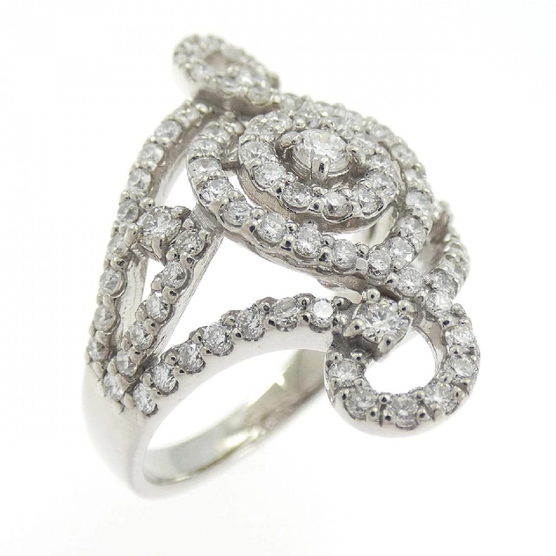 Nhẫn kim cương K18WG 1.12CT - Hàng hiệu chính hãng 854399