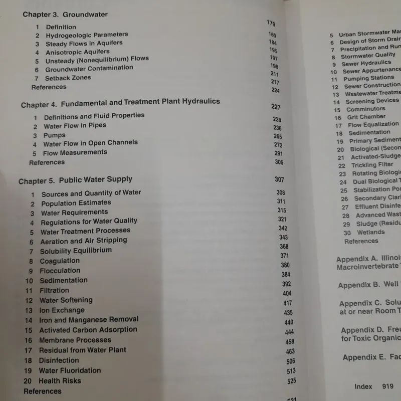 Water and wastewater calculation Manual 2nd Ed. Shun Dar Lin 597731