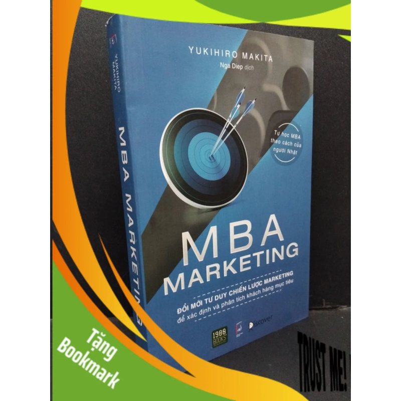 (TẶNG BOOKMARK) MBA Marketing Yukihiro Makita mới 90% bẩn nhẹ 2021 RBK.ASB0911 947718