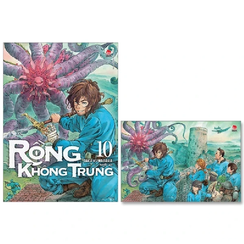 Rồng Không Trung - Tập 10 - Taku Kuwabara (Mới 100%) Truyện tranh, NXB Kim Đồng - SÁCH ĐẠI HỌC 486054