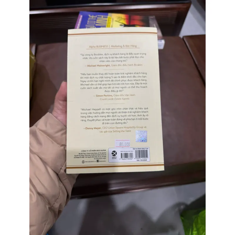 DỊCH VỤ KHÁCH HÀNG 5 SAO – MICHAEL HEPPELL- K5 1032932