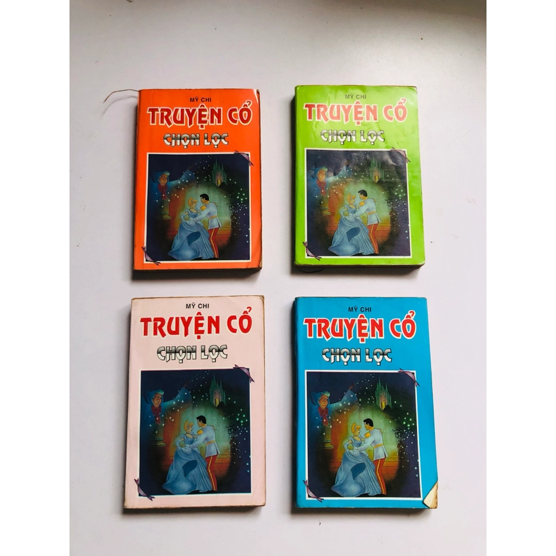 📚 BỘ 4 TẬP TRUYỆN CỔ CHỌN (Mỹ Chi) Sách khổ cây viết, còn box  NXB: 1997 552528