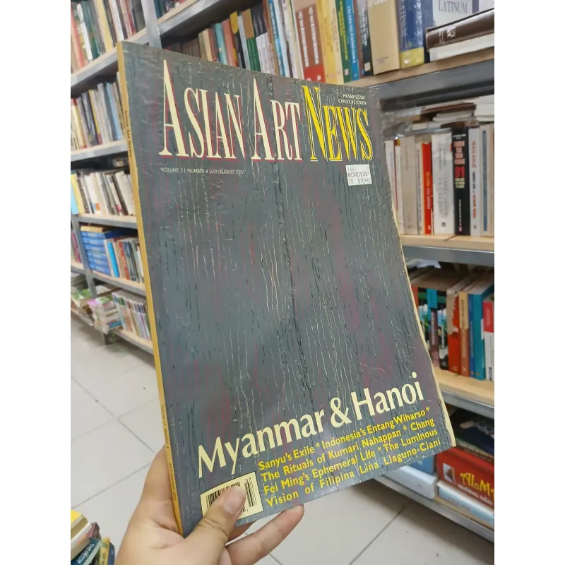 ASIAN ART NEWS - MYANMAR & HANOI 558105