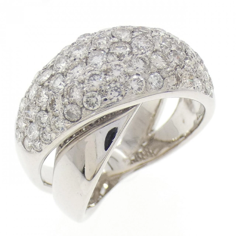 Nhẫn kim cương Pavé K18WG 2.24CT - Hàng hiệu Chính hãng 851419