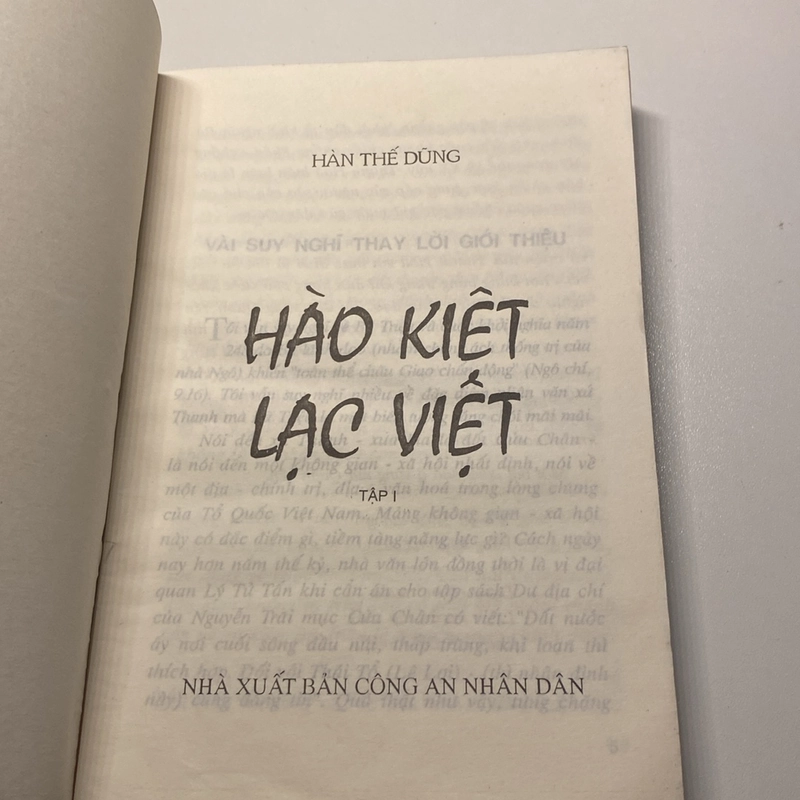 HÀO KIỆT LẠC VIỆT, TẬP I  (XB 1998) 531113