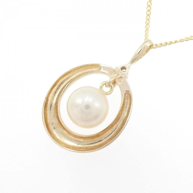 K14YG/585YG Vòng cổ ngọc trai Akoya 6.5mm - Hàng hiệu Chính hãng 857250