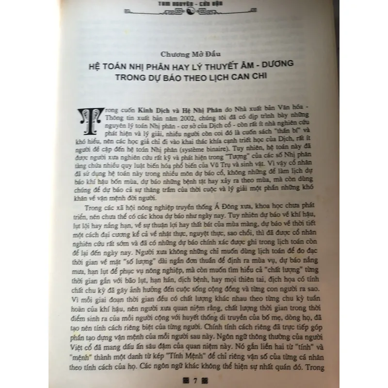 Lý thuyết tam nguyên cửu vận và nguyên lý dự báo cổ 719441