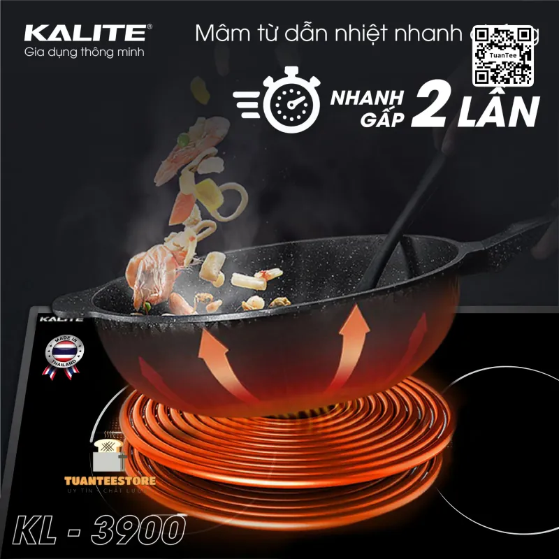 Bếp từ đôi KALITE KL-3900 công nghệ hiện đại 601465