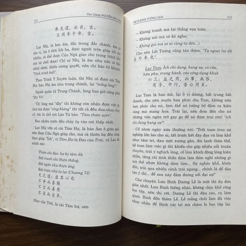 Dịch Kinh Tường Giải - Thu Giang Nguyễn Duy Cần 961504