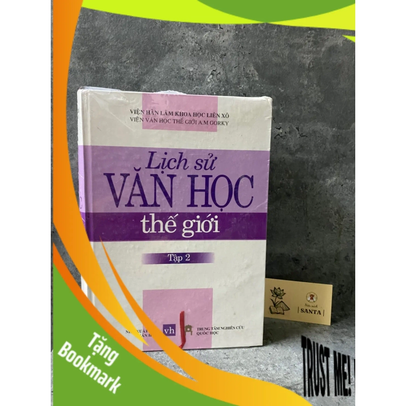 (TẶNG BOOKMARK) Lịch sử văn học thế giới tập 2 (bìa cứng) Sách văn học RBK0302 946964