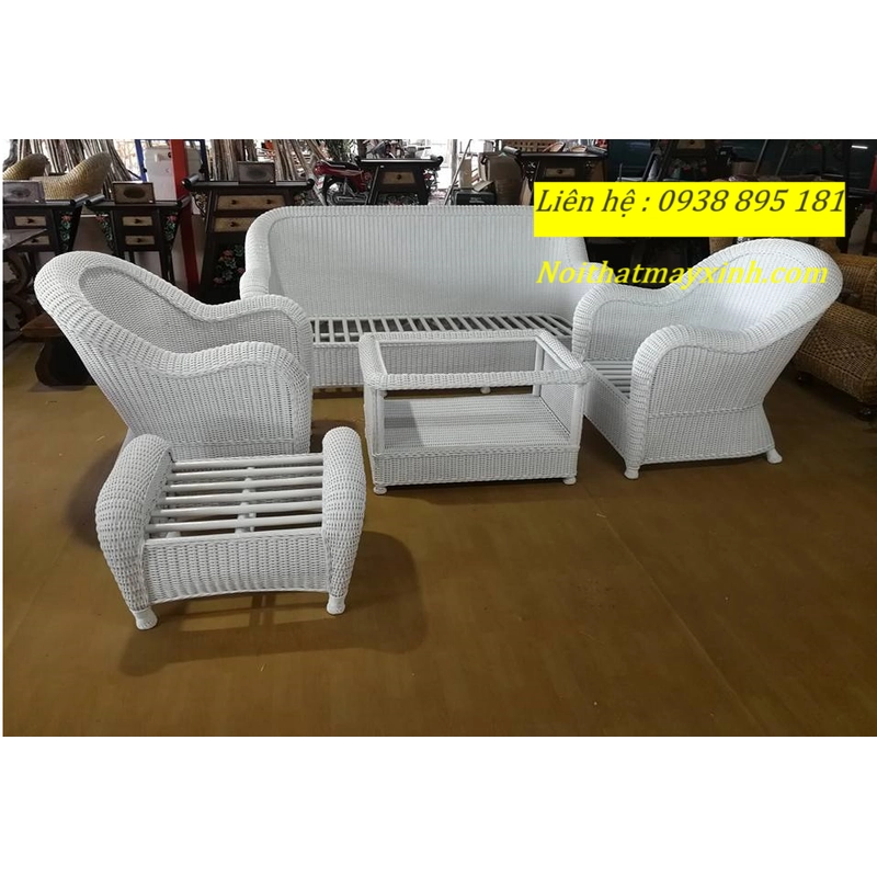 Sofa mây tự nhiên phòng khách bảo hành 12 tháng 365795