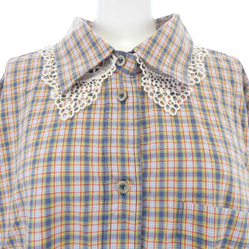 【Mã giảm giá】Gucci GUCCI Áo sơ mi ngắn tay 640700