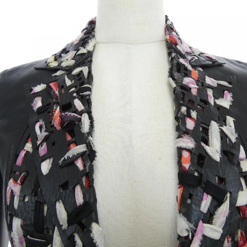 CHANEL P40960W04890 Áo khoác da - Hàng hiệu Chính hãng 817325