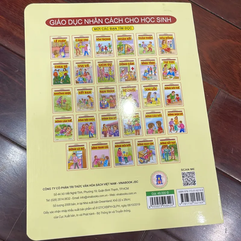 Giáo dục nhân cách cho học sinh : ĐỪNG GIAN LẬN - in cán bóng - trọn bộ có 29 quyển 1026651