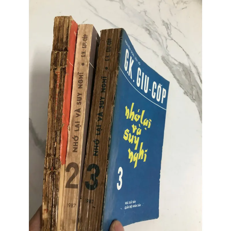 Nhớ Lại Và Suy Nghĩ (3 tập) – G.K. Giu-cốp (Nguyên soái Liên Xô) 739602