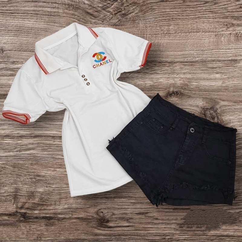 Set 2 Món Áo Thun Quần Short Jean 136485