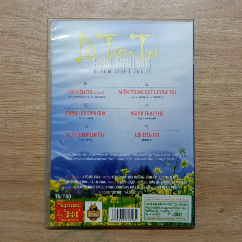 DVD Album Video Đan Trường Vol 11 926108
