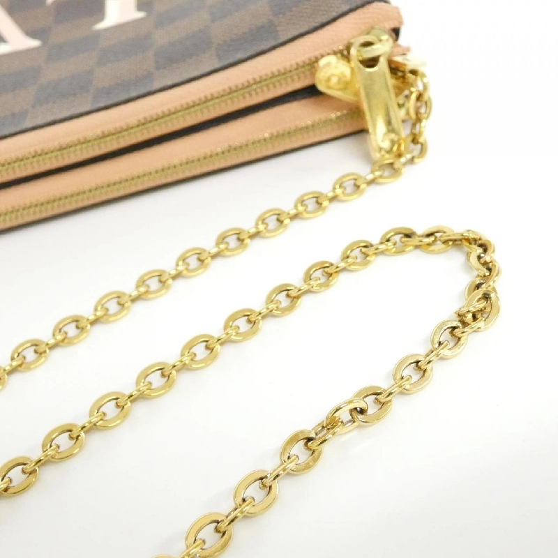 Túi xách vai Louis Vuitton Damier Pouch Double Zip N60254 - Hàng hiệu Chính hãng 768119