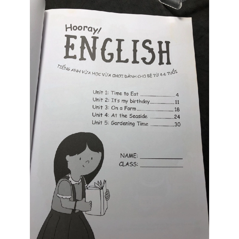 Hooray english tiếng anh vừa học vừa chơi dành cho bé từ 4-6 tuổi reader book 3 2017 mới 90% bẩn nhẹ HPB0709 HỌC NGOẠI NGỮ 458451