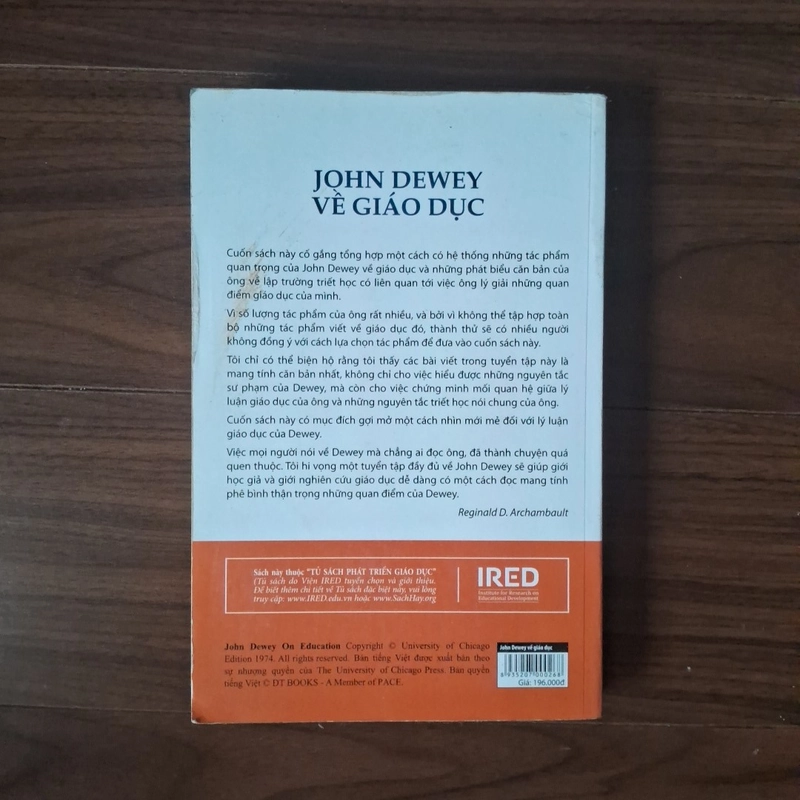 Jonh Dewey bàn về giáo dục 507941