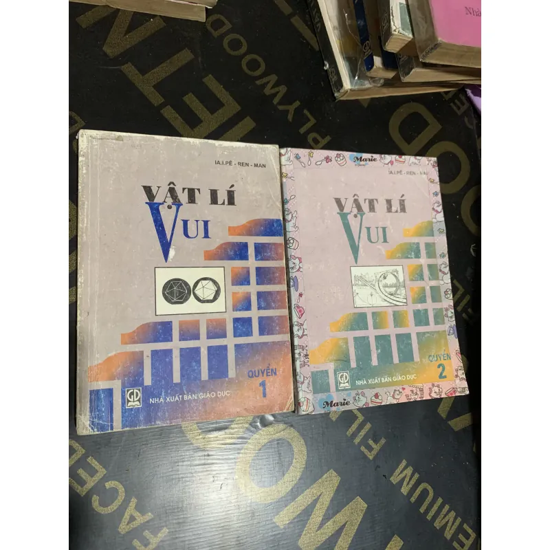 Vật lí vui, 2 tập, in năm 1988 927776
