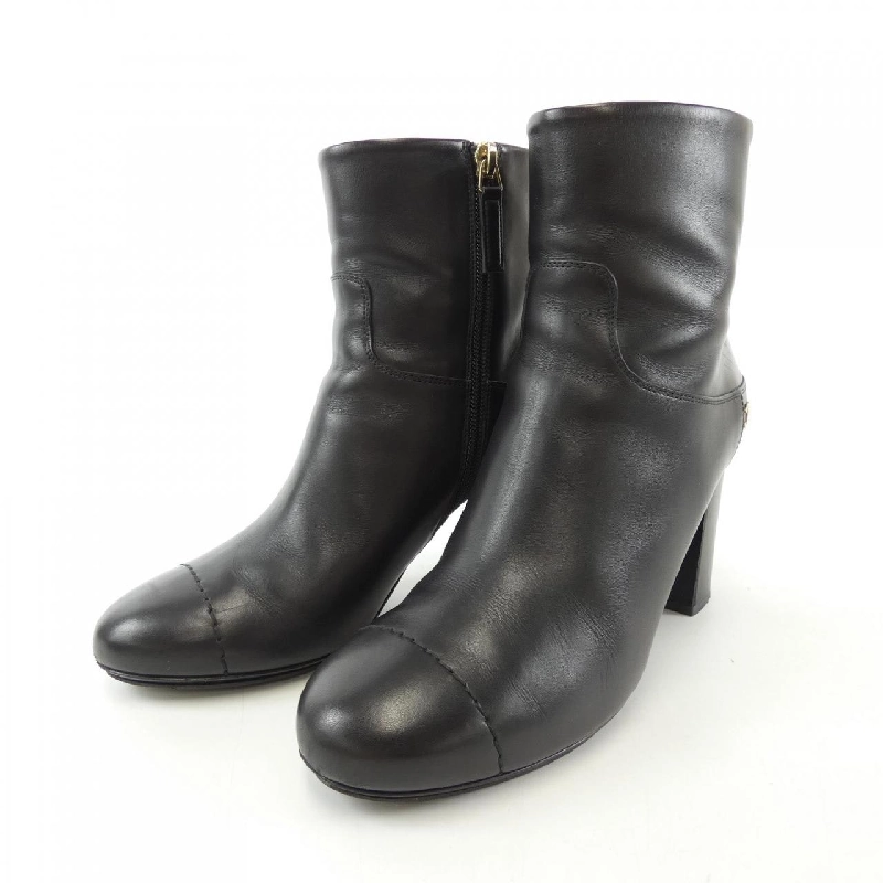 【Khuyến mãi】Giày bốt CHANEL 665255