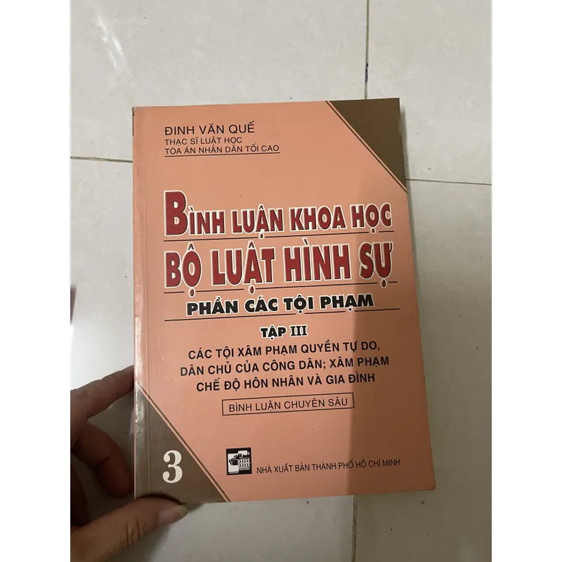 Bình luận khoa học Bộ luật hình sự  719807
