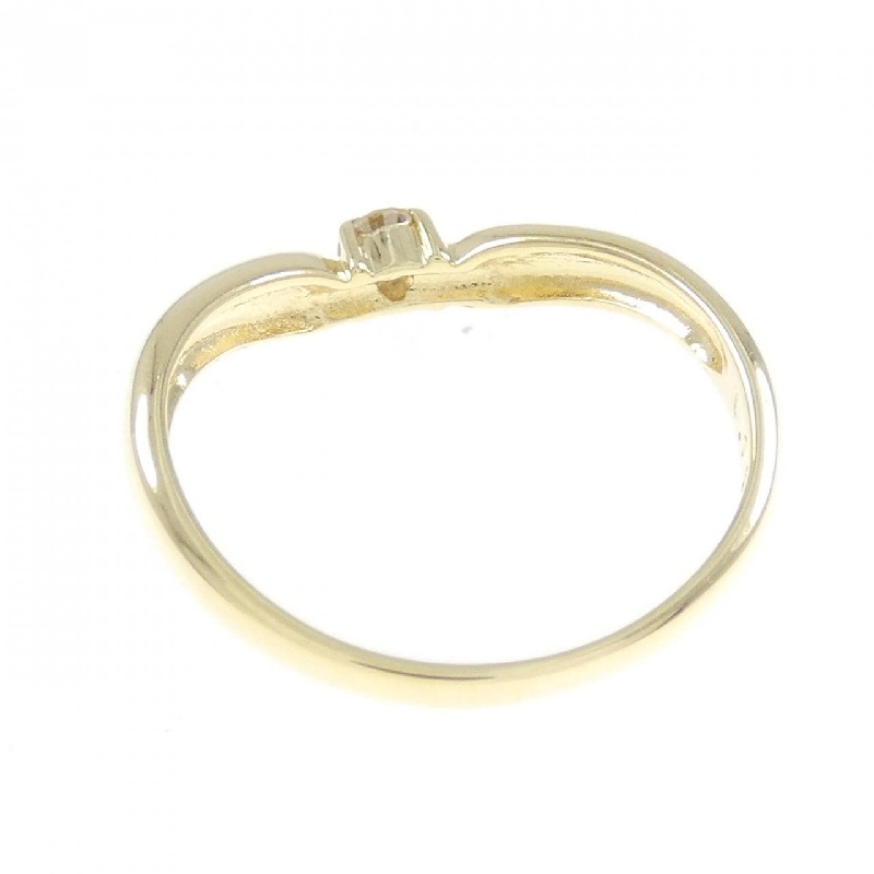 Nhẫn kim cương K18YG 0.11CT 673490